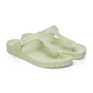Birkenstock Shoes Gizeh Eva Faded Lime Sandals